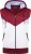Kam Jeans TS006 Retro Pannelled Tracky Set (Shorts/Sleeveless Hoodie) Red - Treninguri - Treninguri Bărbați Mărimi Mari