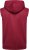 Kam Jeans TS006 Retro Pannelled Tracky Set (Shorts/Sleeveless Hoodie) Red - Treninguri - Treninguri Bărbați Mărimi Mari