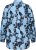 Kaffe Curve Sasja Cămașă cu mânecă lungă Blue Snake Flower - Bluze & tunici - 