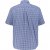 JP1880 Short Sleeve Check Print Traditional Shirt Blue - Cămăși - Cămăși Bărbați Mărimi Mari