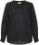 Kaffe Curve Joy Bluză Negru/Alb Cu Buline - Bluze & tunici - 