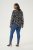 Kaffe Curve Mirta Tilly Bluză Negru/Antique Print Zebra - Bluze & tunici - 