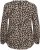 Kaffe Curve Mirta Tilly Bluză Print Leopard - Bluze & tunici - 