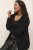 Kaffe Curve Farsia Cardigan Negru intens - Pulovere & hanorace - 