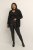 Kaffe Curve Farsia Cardigan Negru intens - Pulovere & hanorace - 