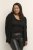 Kaffe Curve Farsia Cardigan Negru intens - Pulovere & hanorace - 