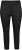 Kaffe Curve Leana Pantaloni Chino 7/8 Negru Profund - Blugi & Pantaloni pentru Femei Mărimi Mari – Plus Size - 
