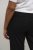 Kaffe Curve Leana Pantaloni Chino 7/8 Negru Profund - Blugi & Pantaloni pentru Femei Mărimi Mari – Plus Size - 