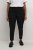 Kaffe Curve Leana Pantaloni Chino 7/8 Negru Profund - Blugi & Pantaloni pentru Femei Mărimi Mari – Plus Size - 