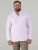 D555 Richard Cămașă Oxford Cu Mânecă Lungă TALL Roz - TALL cămăși - 