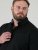 D555 Richard Cămașă Oxford Cu Mânecă Lungă TALL Neagră - TALL cămăși - 