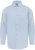 D555 Oliver Cămașă Elastică Cu Mânecă Lungă Rezistentă La Pete Fără Călcare Albastru Deschis - Cămăși - Cămăși Bărbați Mărimi Mari