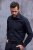 JP1880 Comfort Fit with Chest Pocket Shirt TALL Black - TALL cămăși - 