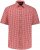 JP1880 Shirt Traditional Checked Short Sleeve Red - Cămăși - Cămăși Bărbați Mărimi Mari