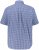 JP1880 Short Sleeve Check Print Traditional Shirt Blue - Cămăși - Cămăși Bărbați Mărimi Mari