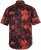 JP1880 Shirt Short Sleeve Linen Blend Red - Cămăși - Cămăși Bărbați Mărimi Mari
