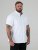D555 James Cămașă Oxford Cu Mânecă Scurtă TALL Albă - TALL cămăși - 