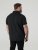D555 James Cămașă Oxford Cu Mânecă Scurtă TALL Neagră - TALL cămăși - 