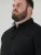 D555 James Cămașă Oxford Cu Mânecă Scurtă TALL Neagră - TALL cămăși - 