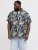 Jack & Jones Honolulu Short Sleeve Resort Shirt Black - Cămăși - Cămăși Bărbați Mărimi Mari