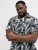 Jack & Jones Honolulu Short Sleeve Resort Shirt Black - Cămăși - Cămăși Bărbați Mărimi Mari
