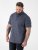 D555 Melrose Navy Icon AOP Button Down Collar Short Sleeve Navy - Cămăși cu mânecă scurtă - Cămăși Bărbați maneca scurta mărimi mari