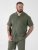 D555 Connor Stretch Cuban Collar Reosrt Short Sleeve Shirt Khaki - Cămăși - Cămăși Bărbați Mărimi Mari