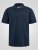 D555 Connor Stretch Cuban Collar Resort Short Sleeve Shirt Navy - Cămăși - Cămăși Bărbați Mărimi Mari