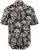 JP1880 Skull Pattern Jersey Short Sleeve Shirt Black - Cămăși - Cămăși Bărbați Mărimi Mari