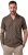 JP1880 Boxy Cuba Short Sleeve Shirt Brown - Cămăși - Cămăși Bărbați Mărimi Mari