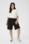 Kaffe Curve Nana Liah Pantaloni scurți Negru - Blugi & Pantaloni pentru Femei Mărimi Mari – Plus Size - 