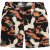 JP1880 Bermuda Shorts Floral All-over Print Black - Pantaloni scurți - Pantaloni Scurți Mărimi mari Bărbați 