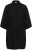 Kaffe Curve Mille Short Shirt Dress Black Deep - Rochii mini - 
