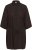 Kaffe Curve Mille Short Shirt Dress Black Coffee Brown - Rochii mini - 
