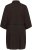 Kaffe Curve Mille Short Shirt Dress Black Coffee Brown - Rochii mini - 