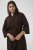 Kaffe Curve Mille Short Shirt Dress Black Coffee Brown - Rochii mini - 