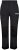 Ulla Popken HYPRAR Multifunctional Durable Inset Trekking Pants Black - Blugi & Pantaloni pentru Femei Mărimi Mari – Plus Size - 