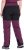 Ulla Popken HYPRAR Multifunctional Durable Inset Trekking Pants Dark Cherry Dark Cherry - Blugi & Pantaloni pentru Femei Mărimi Mari – Plus Size - 