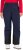 Ulla Popken Performance Trousers Waterproof Zip Pockets Snow Gaiter Navy - Blugi & Pantaloni pentru Femei Mărimi Mari – Plus Size - 
