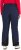 Ulla Popken Performance Trousers Waterproof Zip Pockets Snow Gaiter Navy - Blugi & Pantaloni pentru Femei Mărimi Mari – Plus Size - 