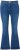 Ulla Popken Stretch Fit Bootcut Jeans Blue Denim - Blugi & Pantaloni pentru Femei Mărimi Mari – Plus Size - 