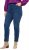 Ulla Popken Rhinestone Seam Stretch Fit Jeans Blue Denim - Blugi & Pantaloni pentru Femei Mărimi Mari – Plus Size - 