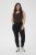 Kaffe Curve Lena Slim Jeans Black Deep - Blugi - 