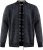 D555 Dereham 2 Knitted Sweater with Zipper Charcoal TALL - TALL pulovere - 