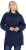 Ulla Popken Space Yarn Oversized Turtleneck Sweater Blue - Pulovere & hanorace - 