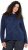 Ulla Popken Textured Glitter Embroidery Oversized Sweater Ink Blue - Pulovere & hanorace - 