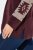 Ulla Popken Aztec Pattern Turtleneck Sweater Plum - Pulovere & hanorace - Bluze, Hanorace & Tricotaje Comode