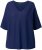 Ulla Popken Oversized 3/4 Sleeve V-Neck Sweater Navy - Pulovere & hanorace - 