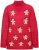Ulla Popken Gingerbread Men Sweater Salsa Red - Pulovere & hanorace - 