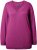 Ulla Popken Soft Fine Knit Pullover V-Neck Sweatshirt Dark Lilac - Pulovere & hanorace - 